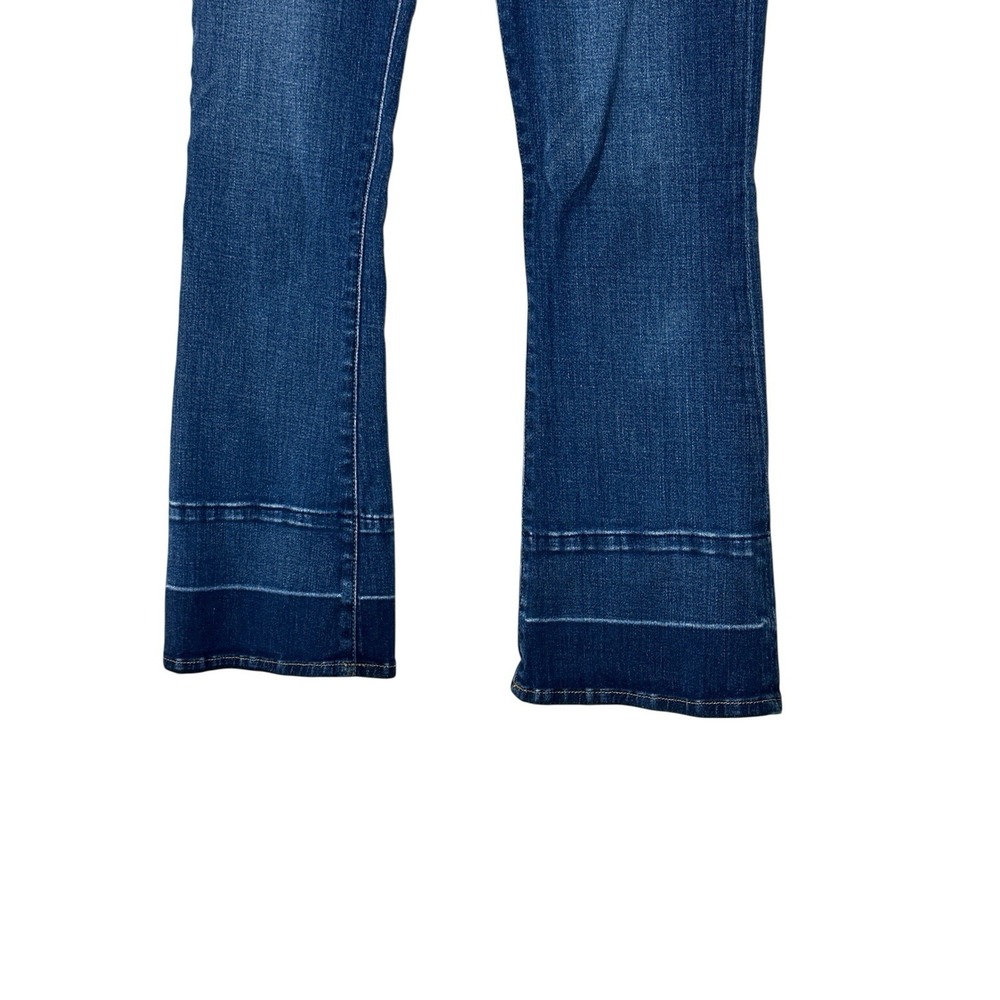 Frame Le Crop Mini Boot Atlas Jeans Women's Size 25 Blue Stretch Designer - Picture 12 of 12